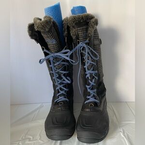 2/$50. The North Face Black and Gray Winter Boots, Size 11, GUC